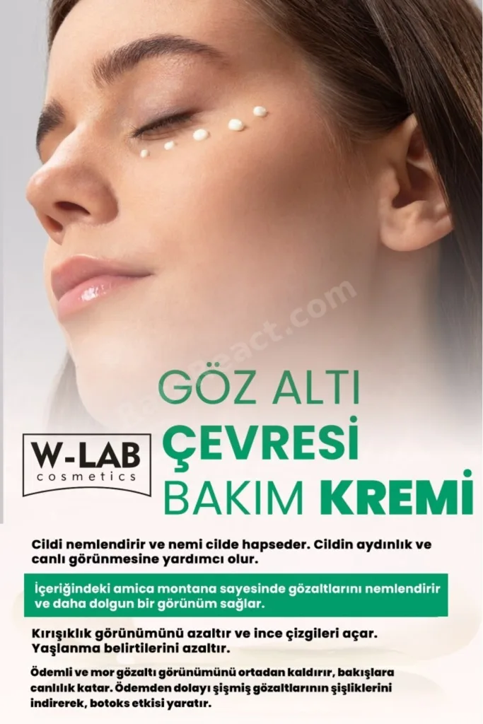 Göz Altı ve Çevresi Bakım Kremi 50 ML
