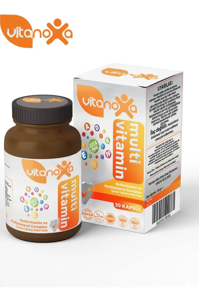 Multivitamin Ve Multinineral Complex Içeren Takviye Edici Gıda (30 KAPSÜL)