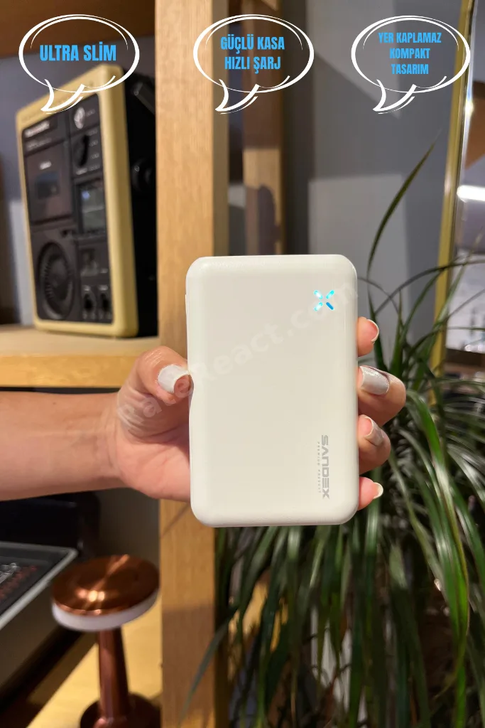 Powerbank 5000 Mah Ultra Slim Hızlı Taşınabilir Batarya Iphone 11 12 13 14 15 16 Samsung-xiaomi