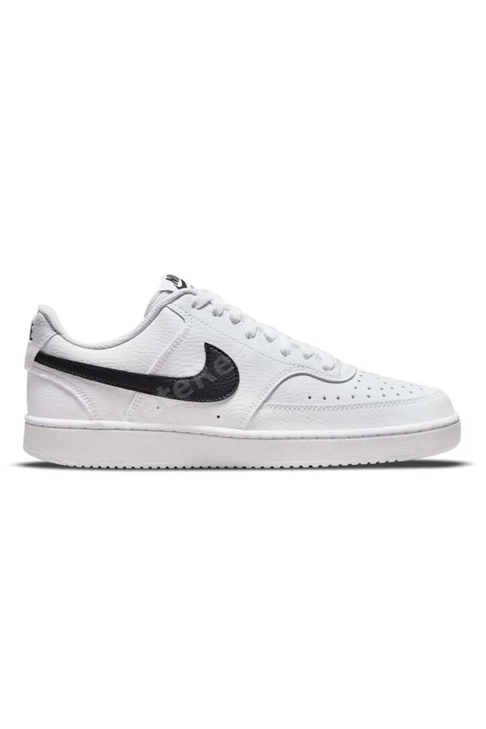 Air Force Dh3158-101 Court Vısıon Low Unisex Günlük Spor Ayakkabı SİYAH-BEYAZ