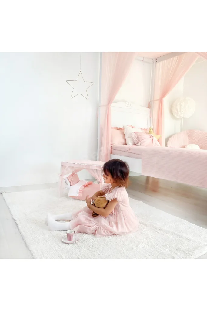 Cibinlikli Oyuncak Bebek Yatağı - Doll Bed Canopy