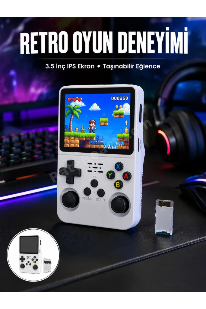 Retro El Konsolu – Gelişmiş Donanım ve Özelleştirilebilir Yazılım Yapısı Yeni Nesil - LSNTKN