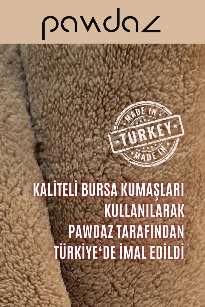 Çift Katlı, Yıkanabilir Kedi ve Köpek Battaniyesi