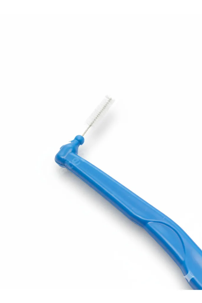 Arayüz Fırçası Diş Arası Arayüz fırçası L Tipi Diş Ara Fırçası 6 adet Mavi 0,60 mm