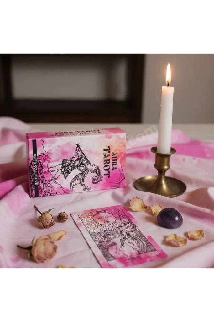 Aura Tarot Kartları Modern ve Spiritüel Tarot Destesi