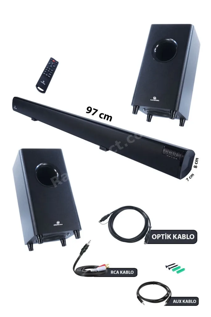Slc-270bt Optik Çıkış 4.2.2 Kanal Soundbar Tv Ses Sistemi Çift Subwoofer 270w 230w