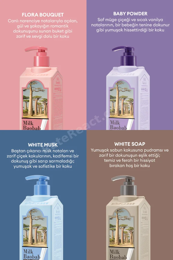 6 Hyalüronik Asit ile Nemlendiren Parfümlü Duş Jeli Perfume Body Wash (White Musk)