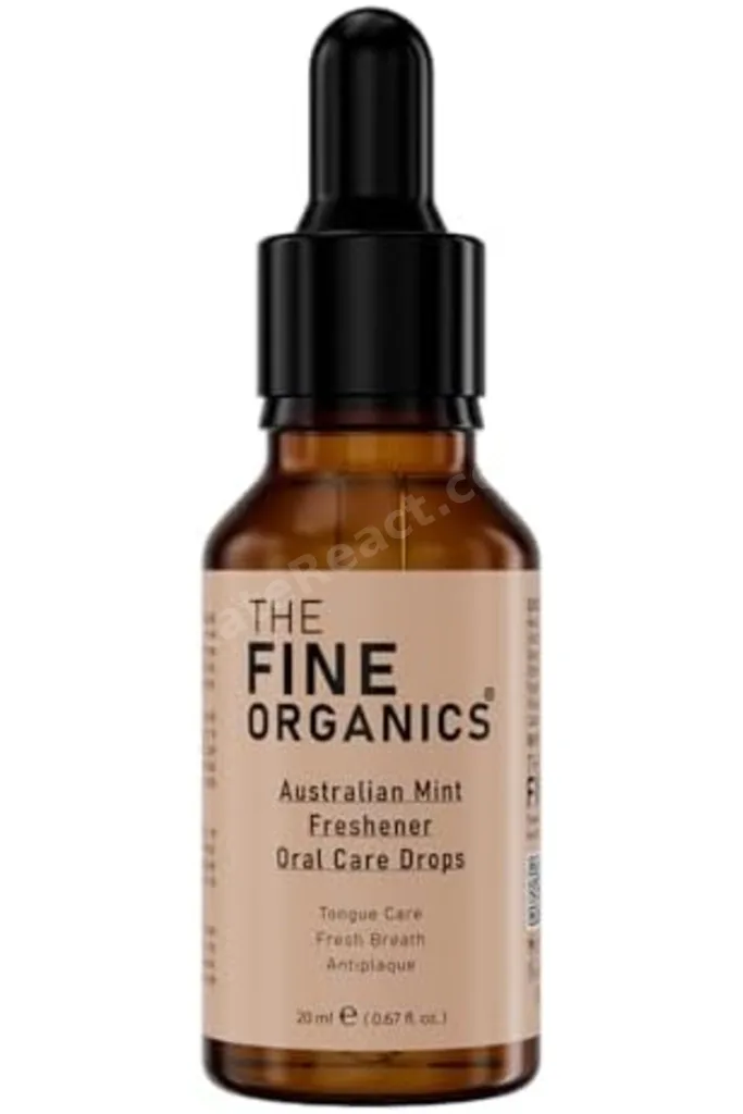 TTKTEKNOLOJİ THE FINE ORGANICS Avustralya Nanesi Özlü Koku Önleyici Ağız Bakım Damlası, 20ml TTKTEKN