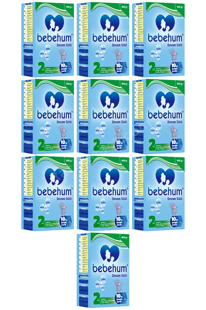 2 Numara Devam Sütü 6-9 Ay 400 gr x 10 Adet