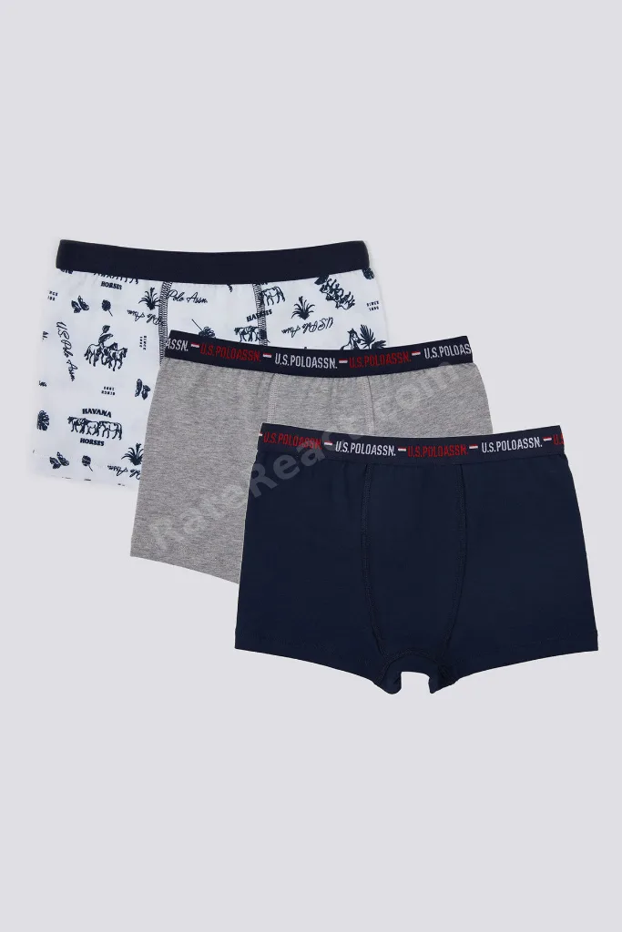 Erkek Çocuk Beyaz Boxer