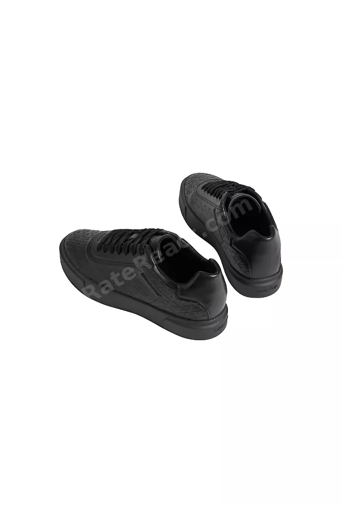 Erkek Marka Logolu Günlük Kullanıma Uygun Siyah Sneaker HM0HM02132 0GT