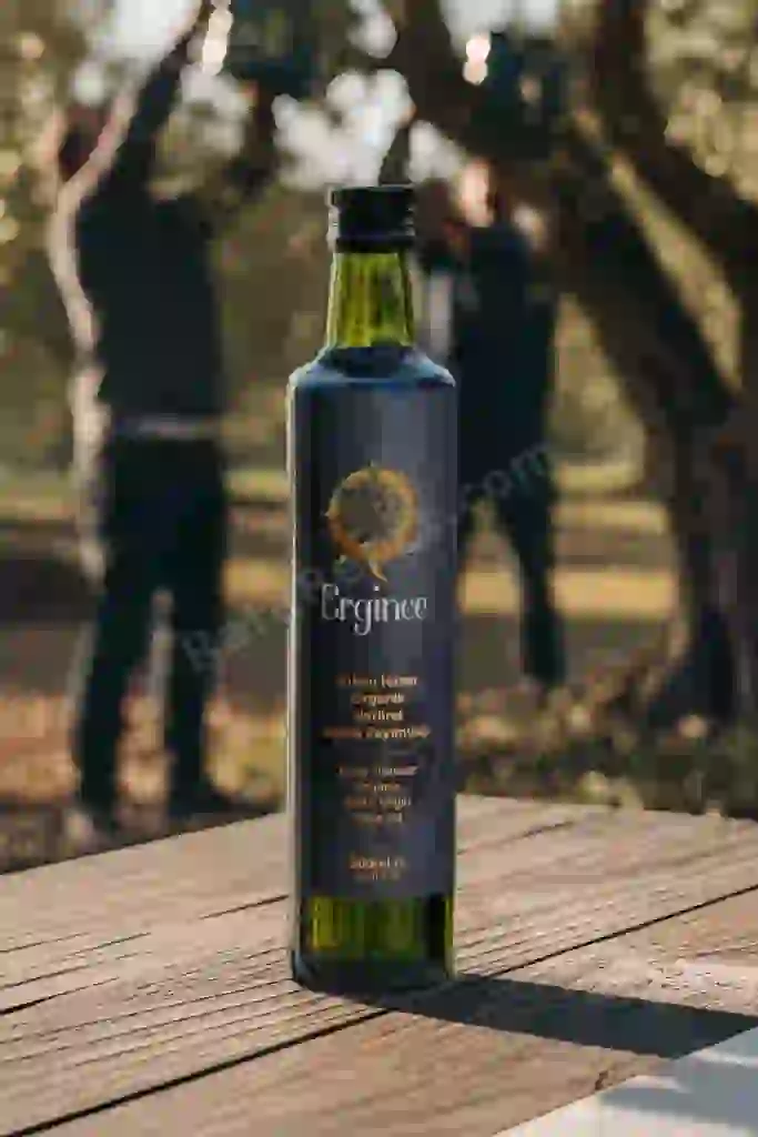 Organik Erken Hasat Natürel Sızma Zeytinyağı 500 ml – Soğuk Sıkım 0,18 Asit Premium Lezzet