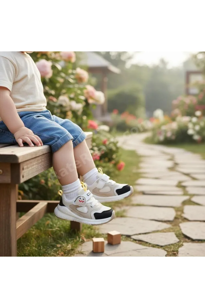 Dorian İlk Adım Çocuk Cırtlı Anatomik Ve Comfort Taban Sneaker Spor Ayakkabı