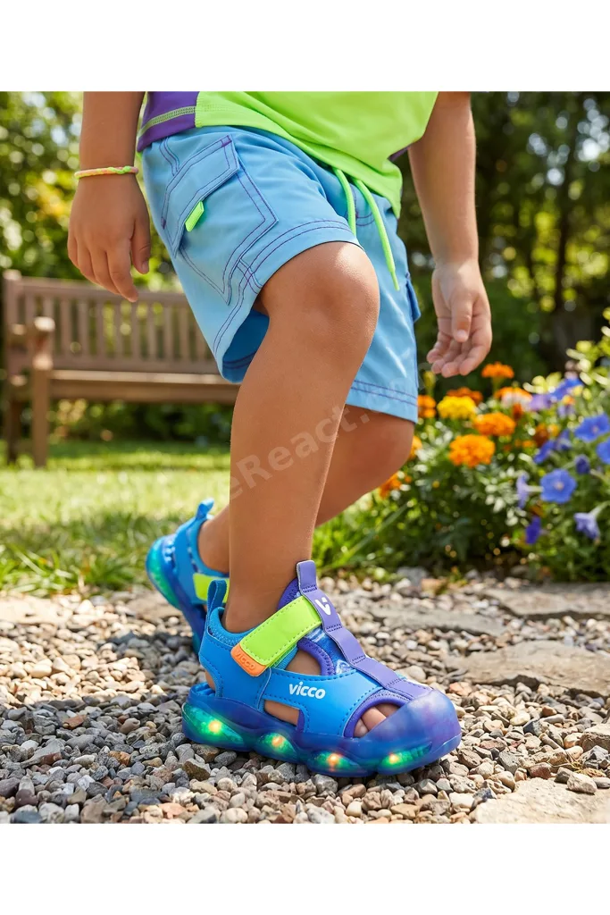 Günlük Kullanıma Uygun Yazlık Bebek / Çocuk Sandalet Renkli