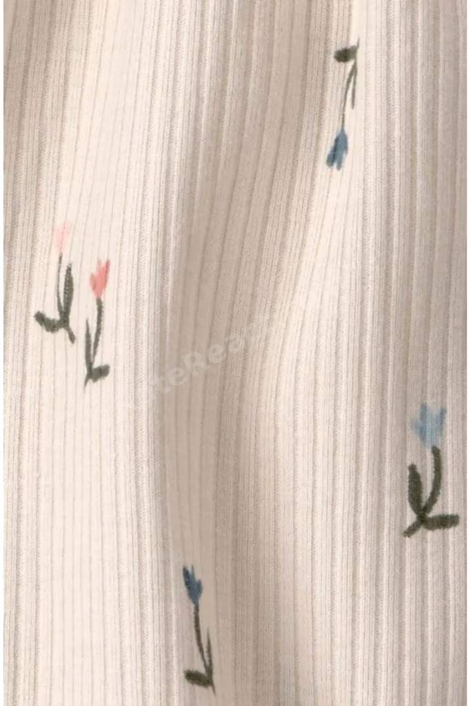Carters Kız Bebek Kısa Tulum 3 Ay-24 Ay KREM