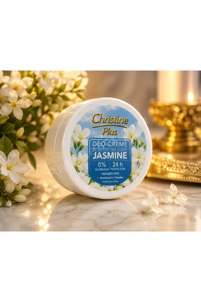 Deo Cream Jasmine 80 ml 24 Saat Koruma Alüminyum İçermez