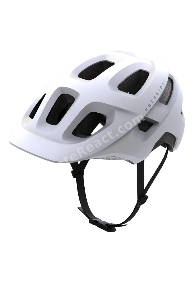 Rockrider Expl 100 Beyaz Dağ Bisikleti Kaskı