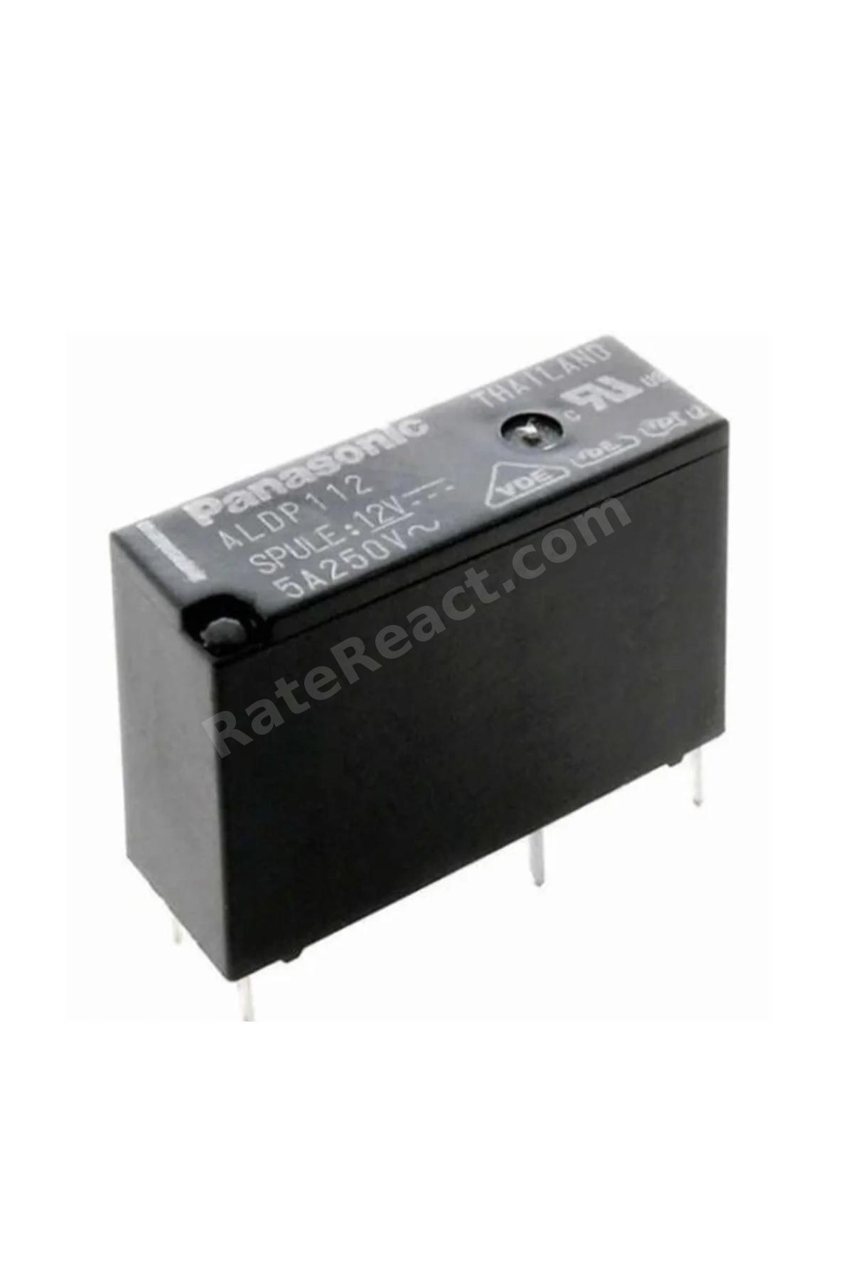 Kombi Rolesi Aldp112w Panasonik Röle 5a 12v 4 Pin
