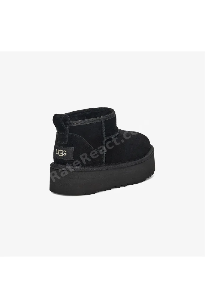 Classic Ultra Mini Platform Çocuk Siyah Bot