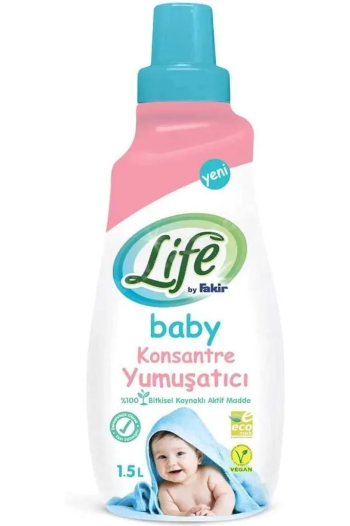 TTKTEKNOLOJİ Life Baby Bitkisel Konsantre Yumuşatıcı - 1500 ml (60 yıkama) TTKTEKNOLOJİ 2026 395519