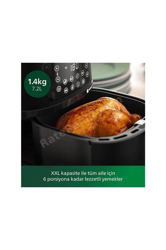 HD9285/96 Airfryer 5000 Serisi XXL Connected Fritöz Siyah