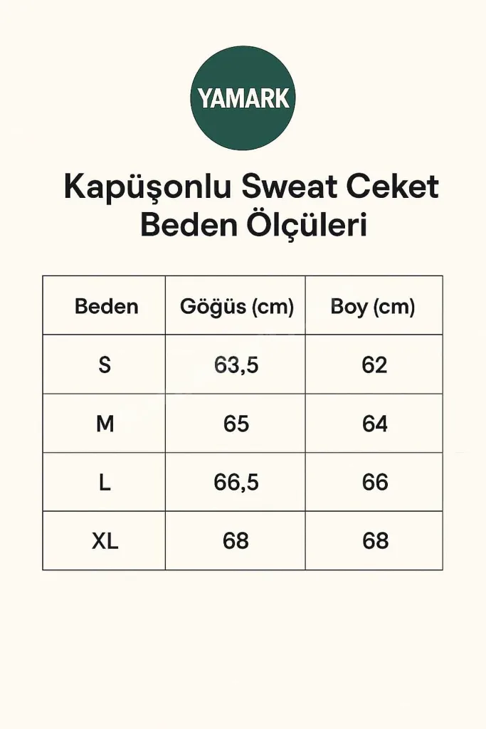 Unisex Fermuarlı Polarlı Kapüşonlu Kanguru Cepli Oversize Kışlık Hoodie Ceket
