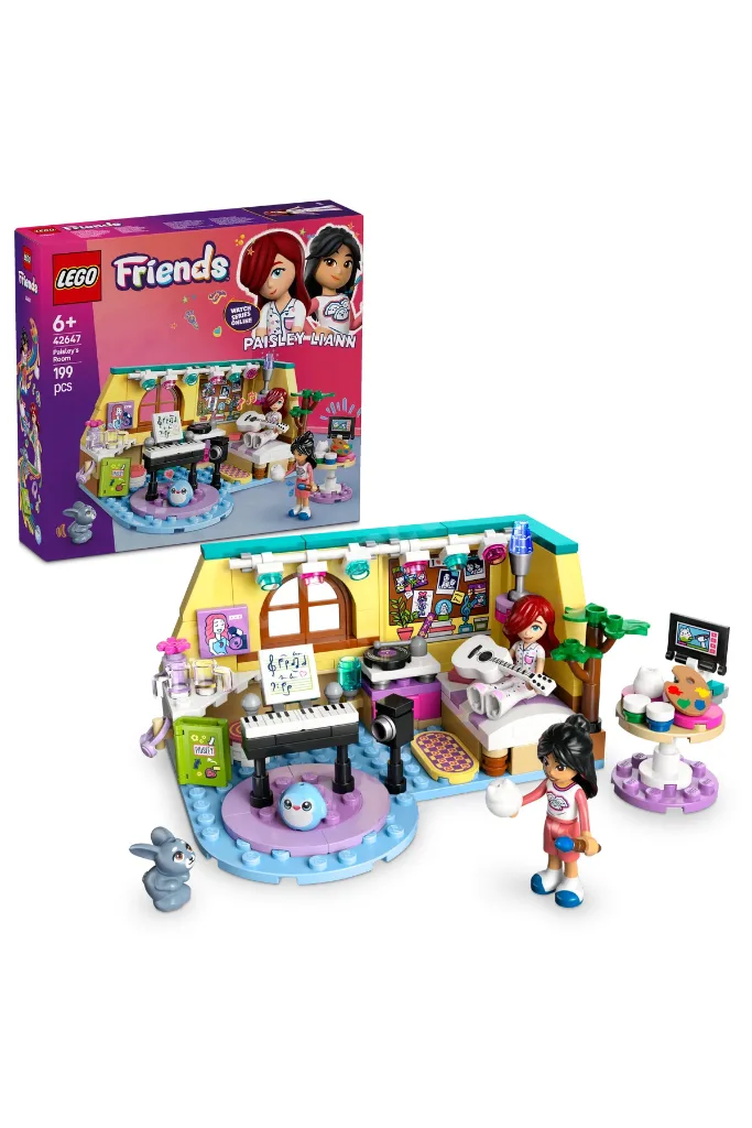 ® Friends Paisley’nin Odası 42647 - 6+ Çocuklar için Mini Bebek İçeren Oyuncak Yapım Seti (199P)