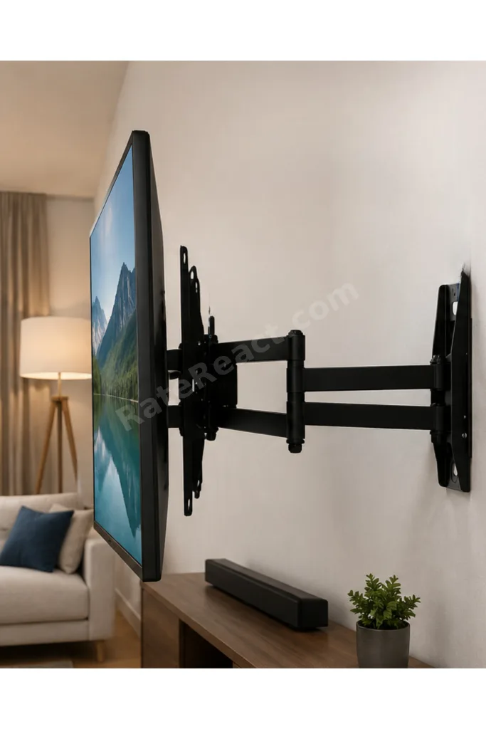 27 55 İnç Hareketli TV Askı Aparatı Duvara Monte TV Taşıyıcı