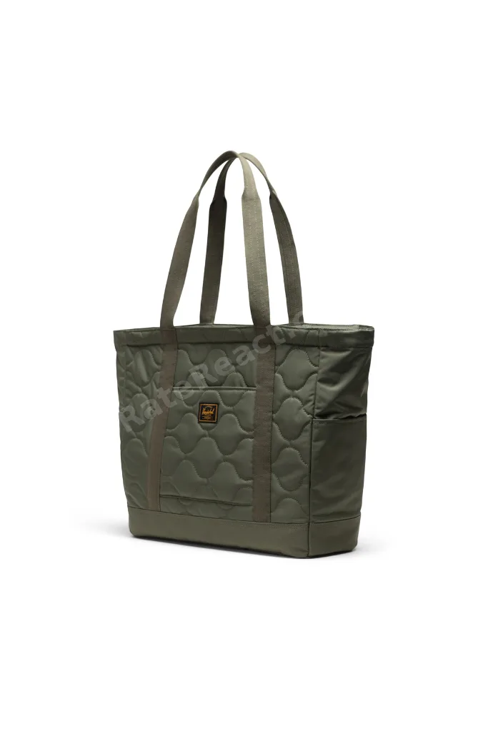 Heritage™ Tote | 16" inç Laptop Uyumlu Kapitone Omuz Çantası, Valize Takılabilir, 24.5 L