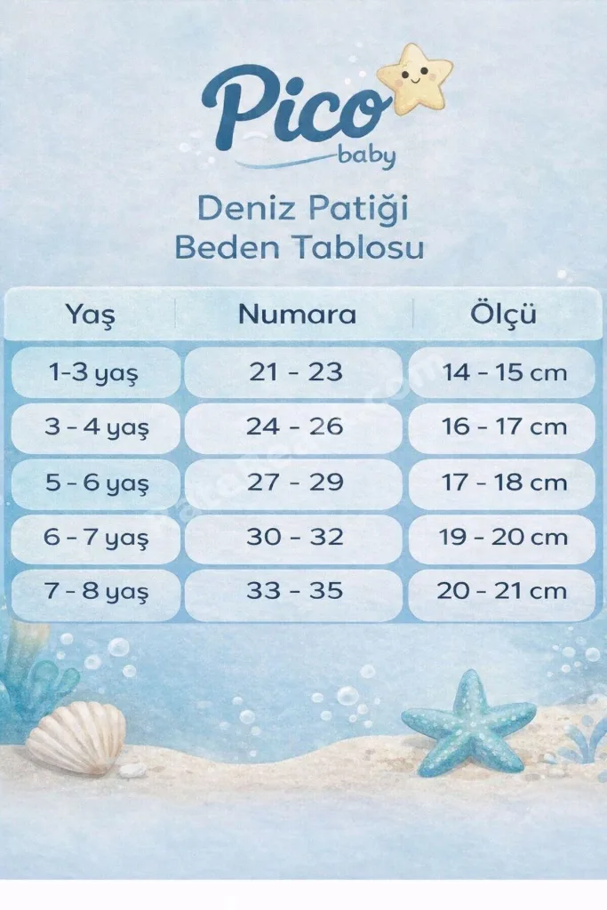 Kaydırmaz Taban / Unisex Bebek Çocuk Deniz Ayakkabısı / Havuz Patiği