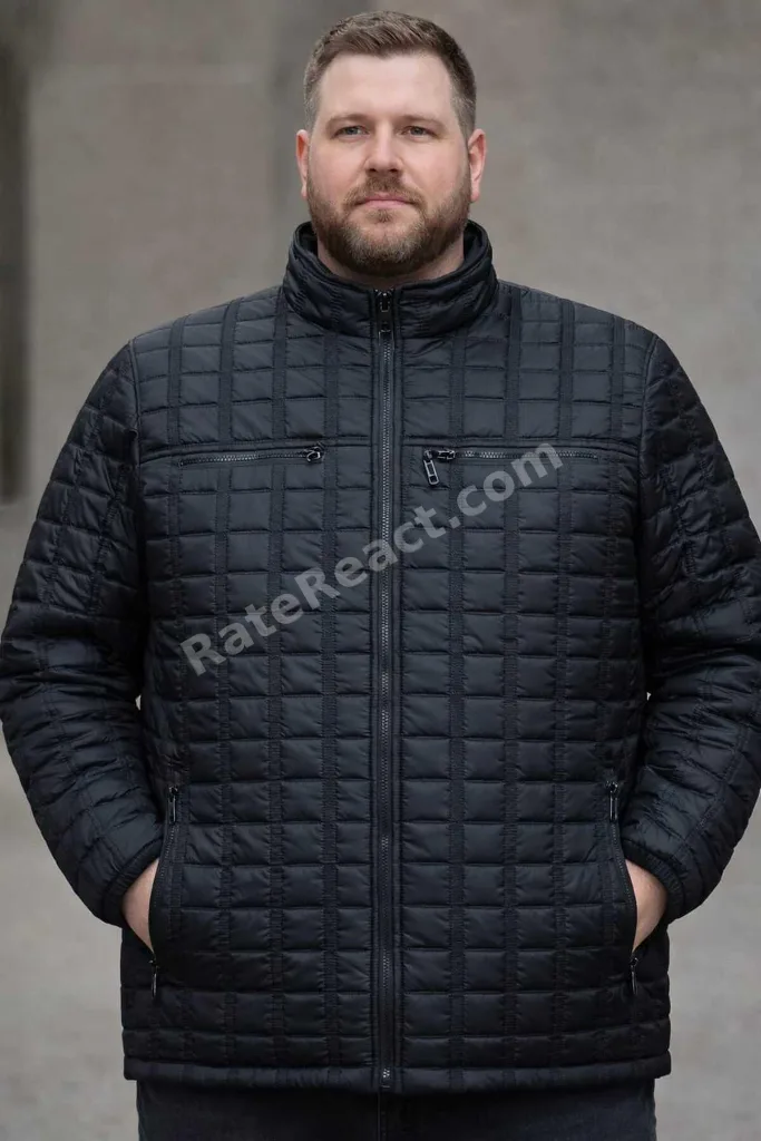 BÜYÜK BEDEN ERKEK KAPİTONE MONT,KABAN 4,5,6,7,8XL.