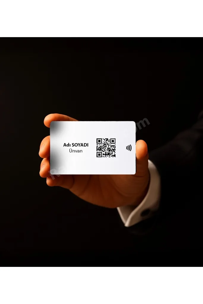 Nfc Dijital Renkli Kartvizit (Kişileştirilebilir)