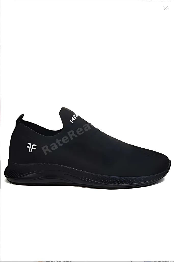 Ferrosa 041 Ortopedik Triko Siyah Rahat Unisex Spor Ayakkabı