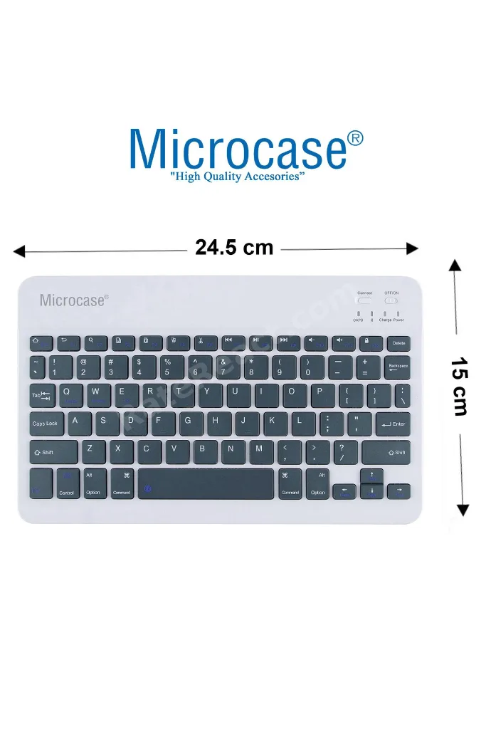 Tablet ve Telefonlar için Şarjlı Bluetooth Türkçe Q Klavye - AL2671