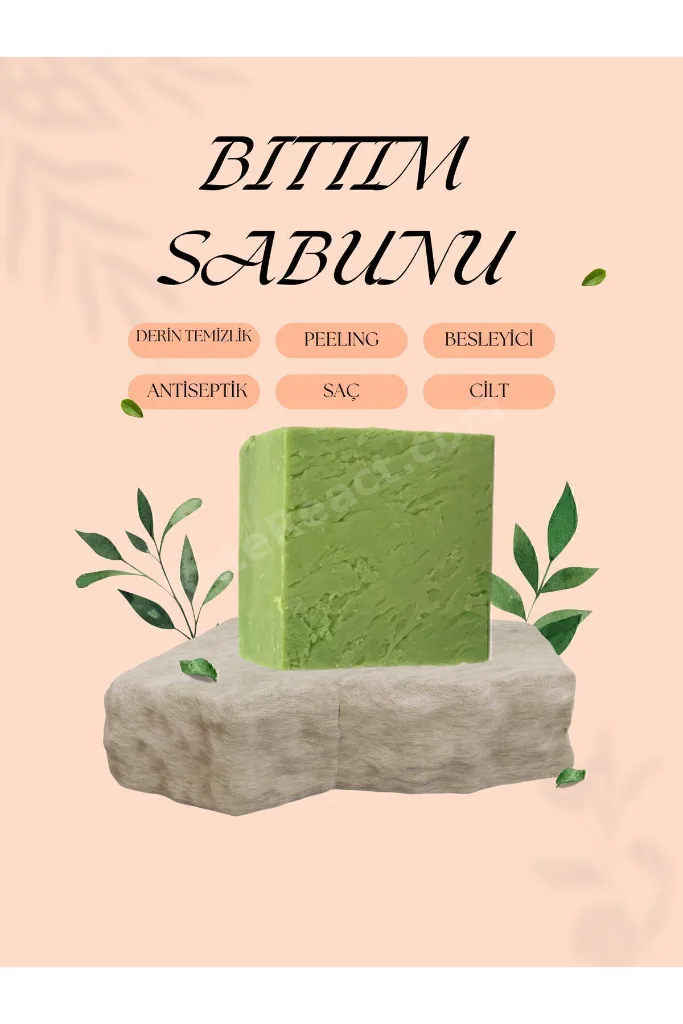 Hakiki Siirt Bıttım Sabunu (300 GR) (SAÇ DÖKÜLMESİ, KEPEK, SİVİLCE, KAŞINTI VE EGZEMA KARŞITI)