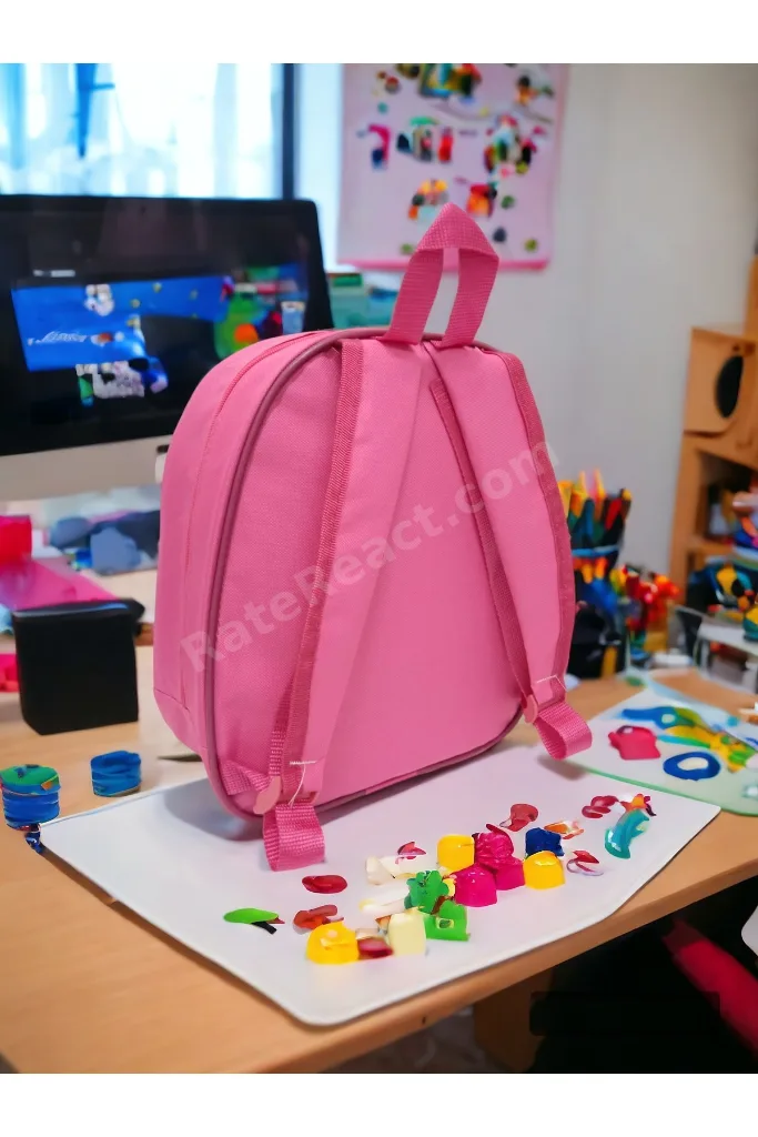 Blueey Biingo 3d  Kabartmalı Anaokulu Kreş Ve Günlük Kullanım Çantası Sırt Çantası 2-6 Yaş