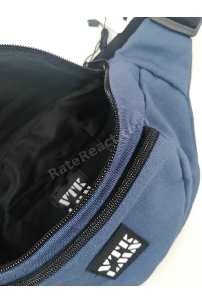 Unisex Lacivert Renkli Omuz Ve Bel Çantası