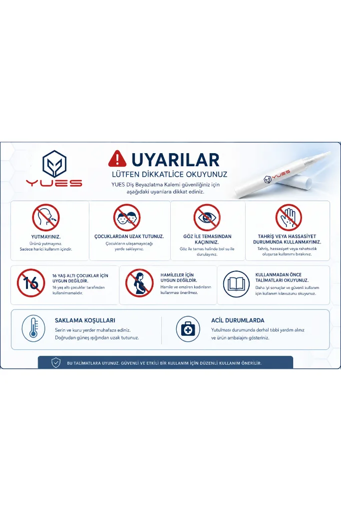 Diş Beyazlatma Kalemi 3’lü Set 2 ml Pratik Diş Beyazlatıcı Jel Kalem