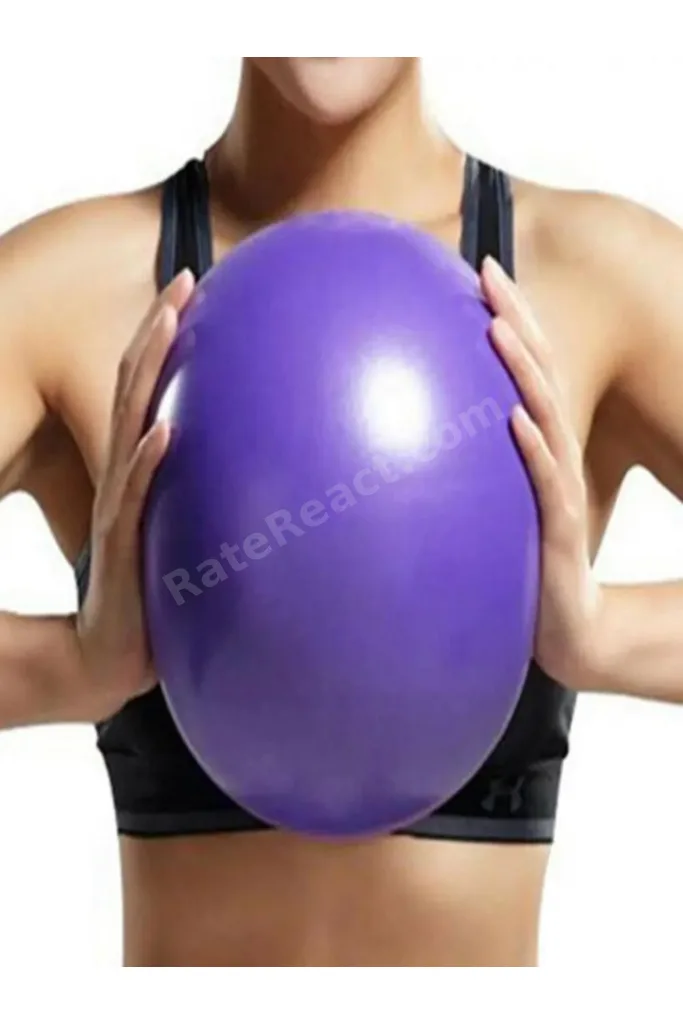 Mini Pilates Topu (25 cm / Mor)