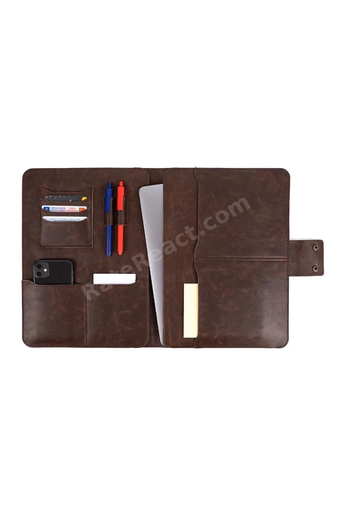 Organizer Tablet & Laptop Kılıfı M1 / M2 / M3 / M4 13"-14" Inç Macbook Pro & Neo Air Evrak Çantası 24.5x34.5cm