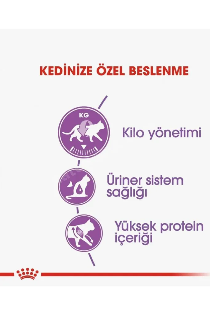 Sterilised 37 Kısırlaştırılmış Yetişkin Kedi Maması 4 Kg