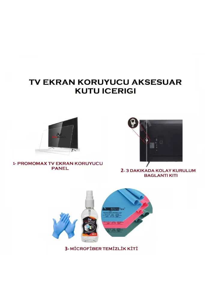 Promomax Axen 39" LED Uyumlu TV Ekran Koruyucu