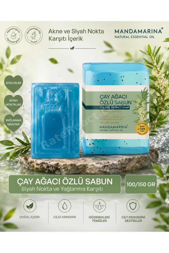 Çay Ağacı Sabunu Doğal 150 Gr