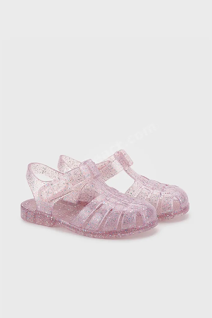 Clasıca Cristal Kaymayı Önleyen Kemerli Sandalet Kız Çocuk SANDALET S10329