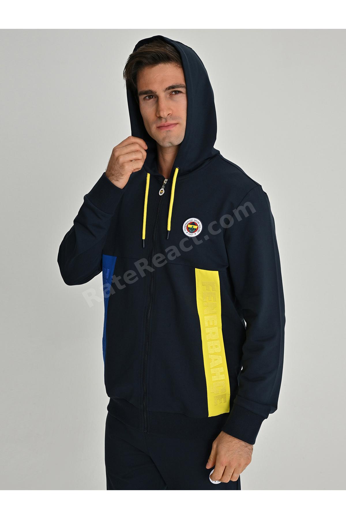 ERKEK TRIBUN EKSTRAFOR DETAYLI SWEAT