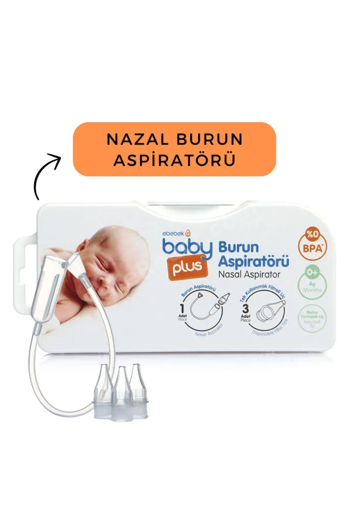 Bebek Nazal Burun Aspiratörü - Yedek Uç Aspiratör Filtresi 10 Adet / Burun Aspiratörü / Yedek Uç