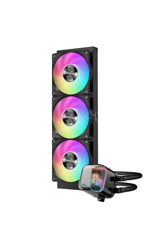 L70-360BK, Black, 360mm, 3x120mm ARGB Fan, CPU Sıvı Soğutma