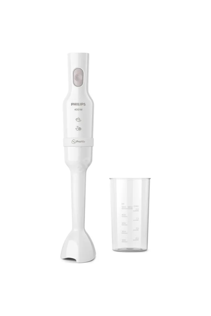 3000 Serisi ProMix El Blenderi, 400W, Sıçrama Önleyici Tasarım, Kolay Temizlik, Kompakt, HR2520/00