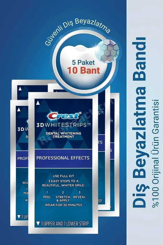 Whitestrips Professional Effects (5 Paket / 10 Bant)