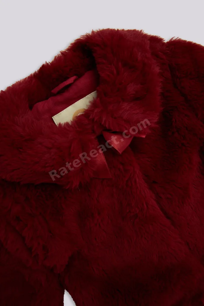 BG Store Kız Bebek Kırmızı Ceket